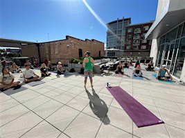 Stretch & Sip - Patio Yoga with Option to Brunch