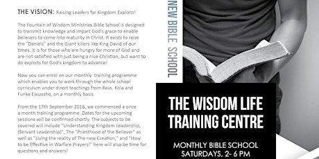 The Wisdom Life Training Centre  primary image