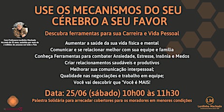 Imagem principal do evento Use os Mecanismos do seu Cérebro a sua favor