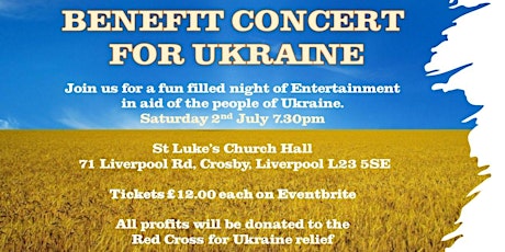 Benefit Concert for Ukraine.  A fun filled evening of entertainment! tickets