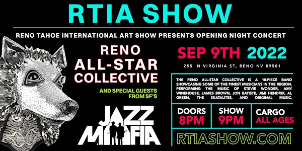 RTIA Opening Night featuring Reno All-Star Collective with Jazz Mafia