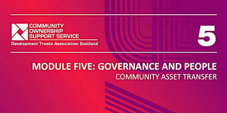 Module 5 - Governance and People