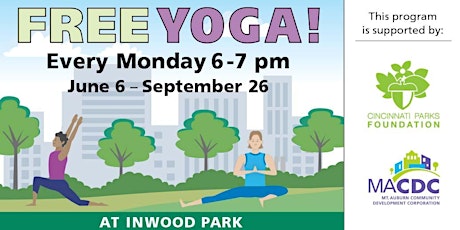 Free Summer Yoga at Inwood Park