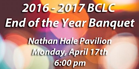 2017 BCLC End of the Year Banquet primary image