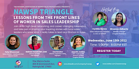 Image principale de NAWSP's Lessons From the Front Lines of Women in Sales Leadership