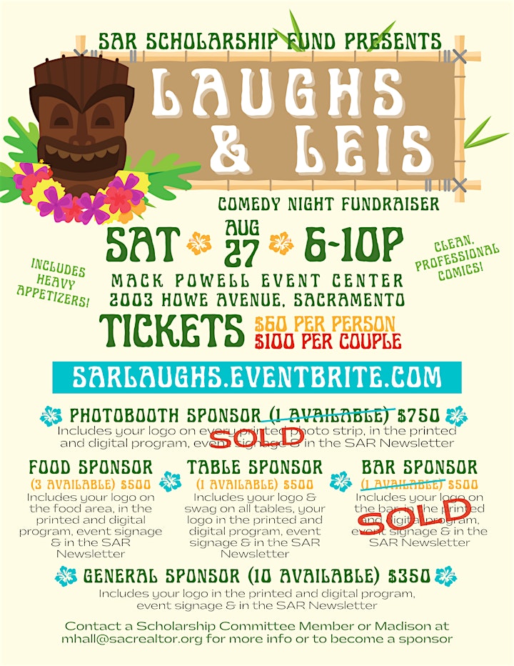 Laughs & Leis Comedy Night image