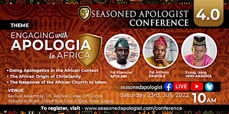 Seasoned Apologist Conference 4.0 tickets
