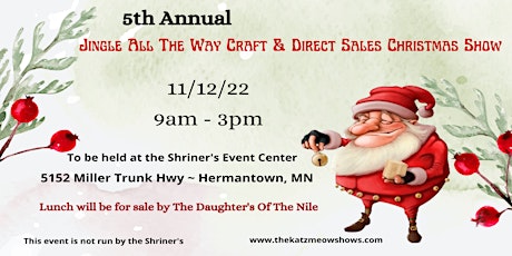6th Annual Jingle All The Way Craft & Direct Sales Christmas Show