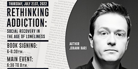 Rethinking Addiction: Social Recovery in the Age of Loneliness tickets