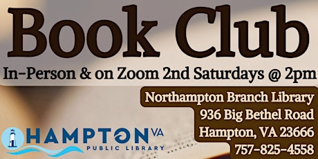Northampton Branch Library Book Club tickets