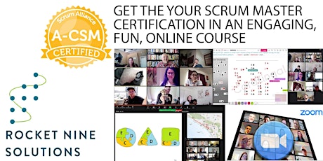 Vic Bonacci|Online|Advanced Certified ScrumMaster|A-CSM |Sept. 29, 2022 primary image