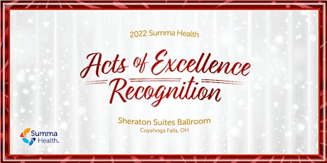 2022 Summa Health Acts of Excellence Recognition primary image