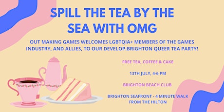 Spill the Tea by the Sea with OMG tickets