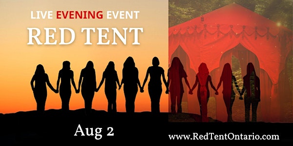 LIVE EVENING Red Tent Women's Circle - Aug 2
