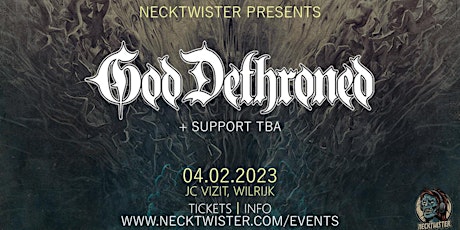 04/02/2023 God Dethroned + Supports @ JC Vizit tickets