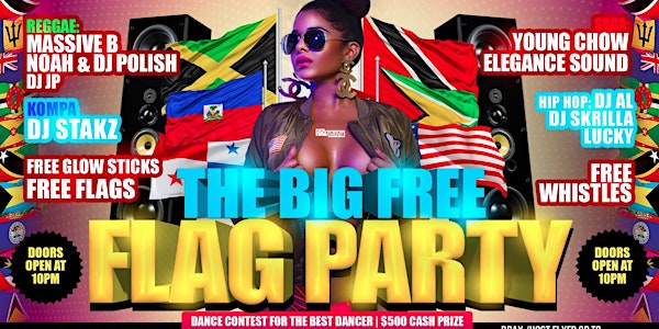 THE BIG FREE FLAG PARTY THURSDAY
