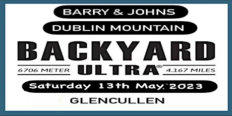 Barry & John's Dublin Mountain Backyard Ultra tickets