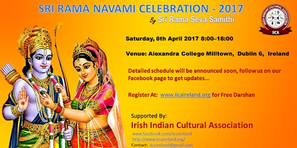Sri Rama Navami Celebration 2017 (Free Event)