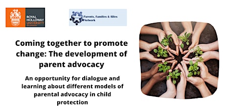 Coming together to promote change: The development of parent advocacy tickets