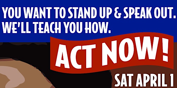Act Now! Civic Participation Workshops for Everyone