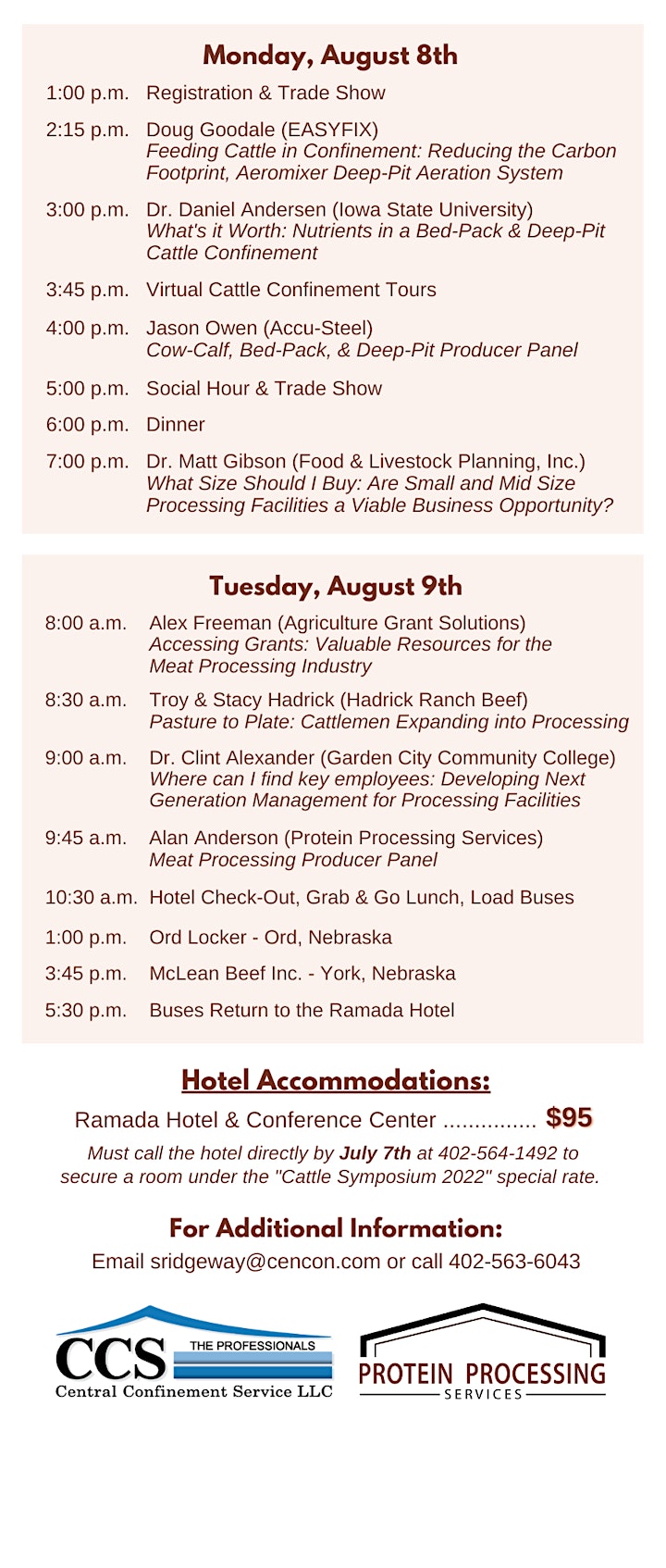 Midwest Cattle Confinement & Beef Processing Symposium image