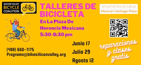 Talleres de Bicicleta en La Plaza tickets