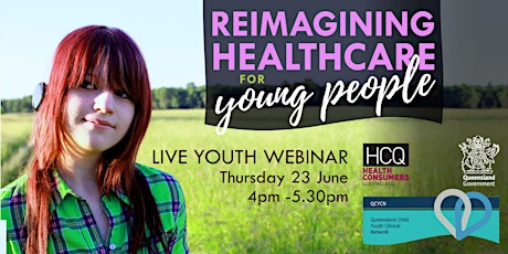 "Reimagining health care for young people" online webinar primary image