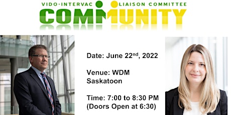 VIDO Community Liaison Committee Event primary image
