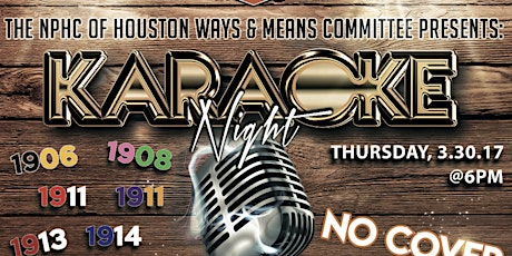 Happy Hour: The NPHC of Houston Ways & Means Committee primary image