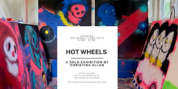 Hot Wheels, a solo exhibition by Christina Allan.