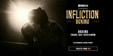 Infliction Boxing Pro Fight Series entradas