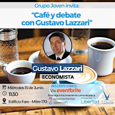 Café y debate con Gustavo Lazzari