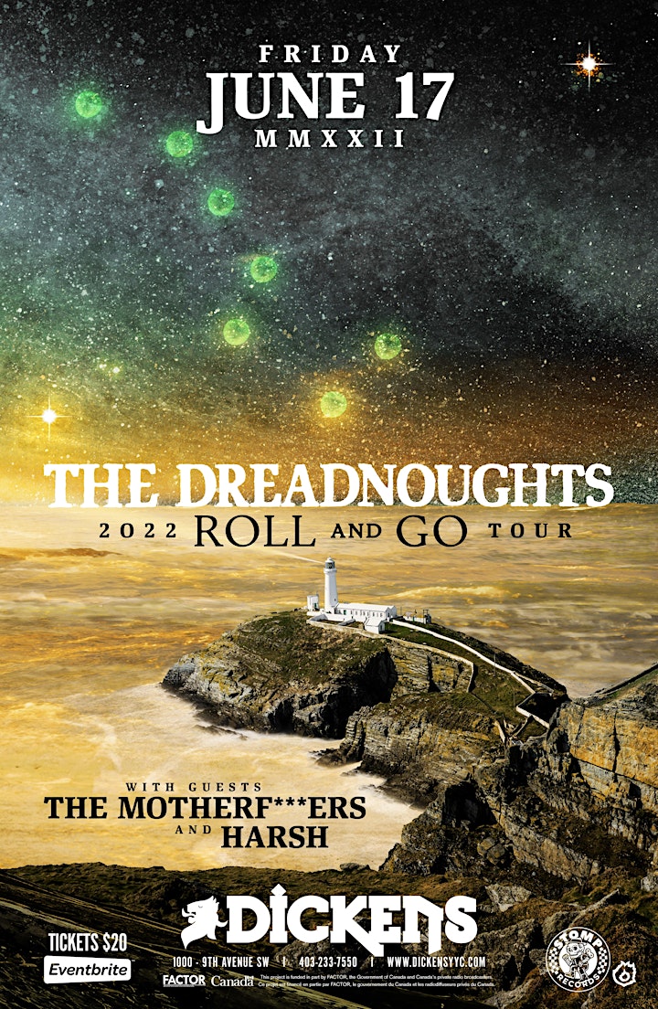 The Dreadnoughts w/ The Motherf***ers & Harsh image