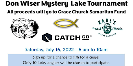 Don Wiser Mystery Lake Tournament tickets