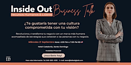 Inside Out Business Talk entradas