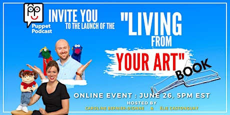Book Launch Party: "Living from your Art" by Puppet Podcast tickets