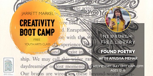 Jarrett Markel Creativity Boot Camp -Found Poetry