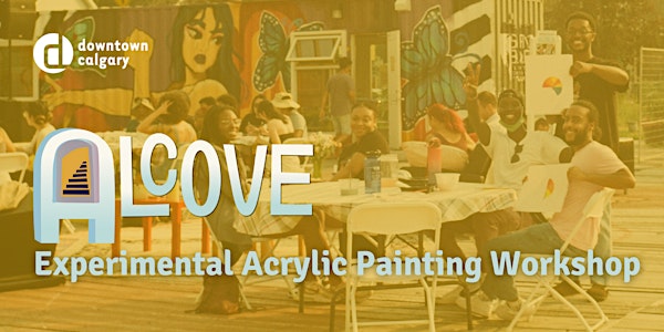 Experimental Acrylic Paint Methods Workshop @ Alcove Art Space