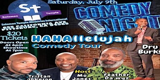 COMEDY AT THE TEMPLE!