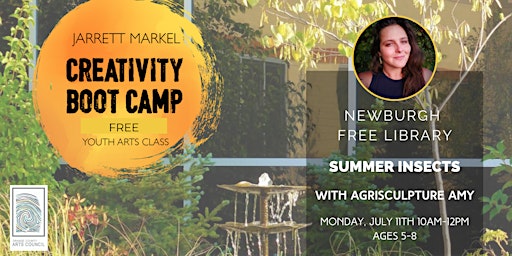 Jarrett Markel Creativity Boot Camp - SUMMER INSECTS Ages 5-8