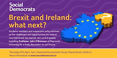 Social Democrats Brexit and Ireland: what next? primary image