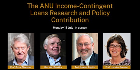 The ANU Income-Contingent Loans Research and Policy Contribution tickets