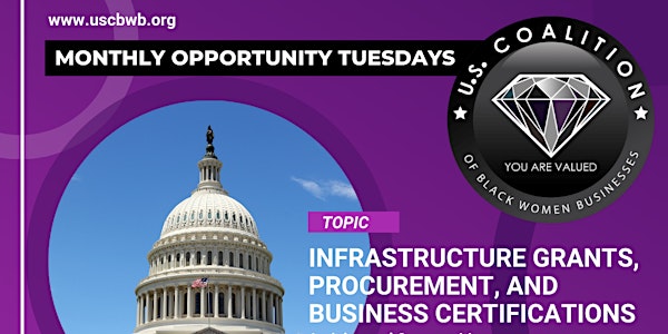 Infrastructure Grants, Procurement and Business Certifications