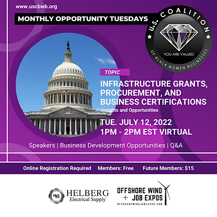 Infrastructure Grants, Procurement and Business Certifications image