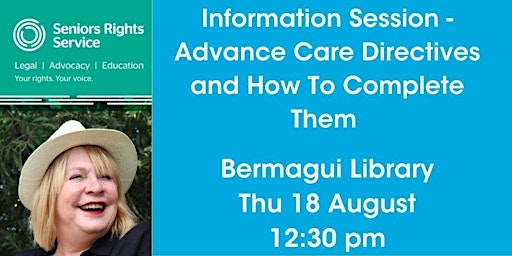 'Advance Care Directives and How To Complete Them' Talk @ Bermagui Library