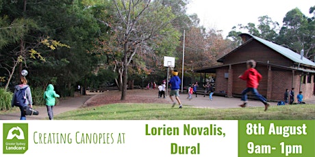 Creating Canopies at Lorien Novalis in Dural tickets