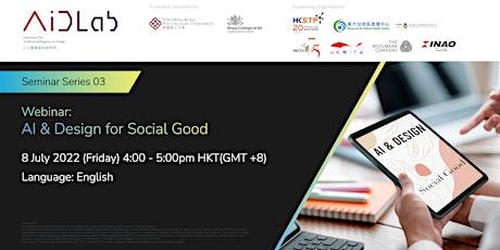 Webinar: AI & Design for Social Good ingressos