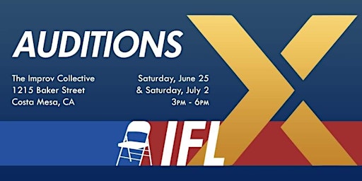 Improv Auditions: IFL's 10th Season