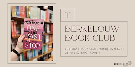 June LGBTQIA+ Book Club
