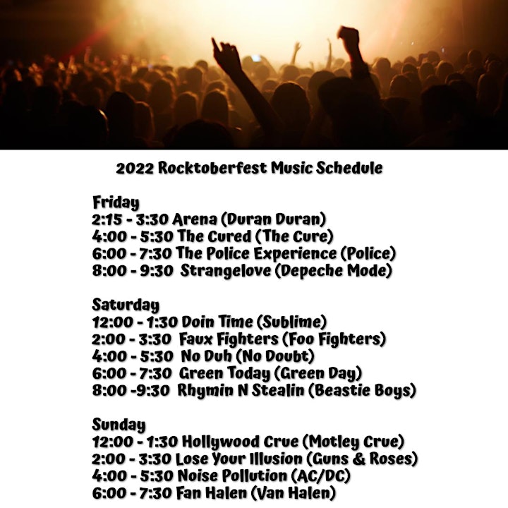 2022 South Bay Rocktoberfest image